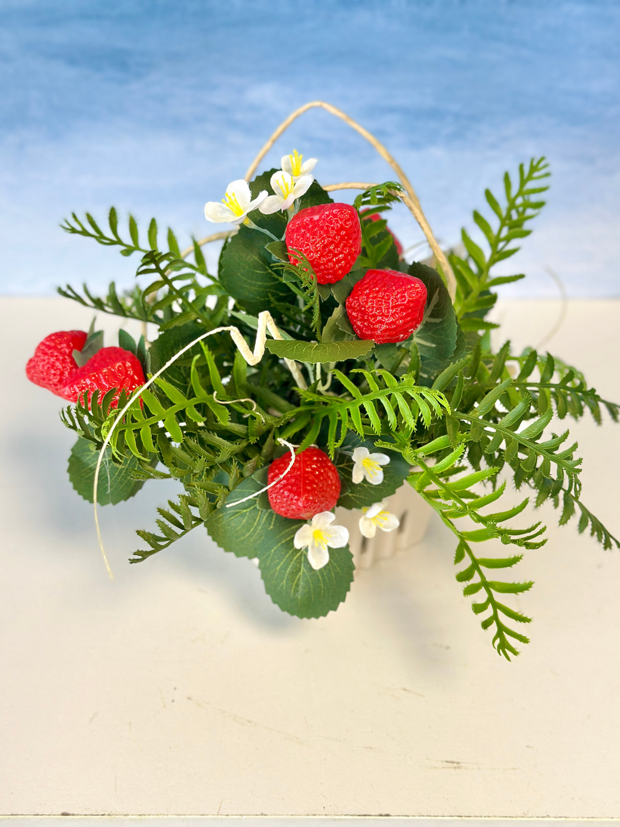 9" Home Grown Strawberry Basket