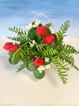 9" Home Grown Strawberry Basket