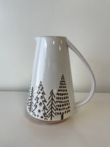 Holiday Ceramic Pitcher