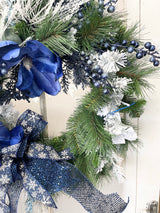 26" Winter Blizzard Wreath