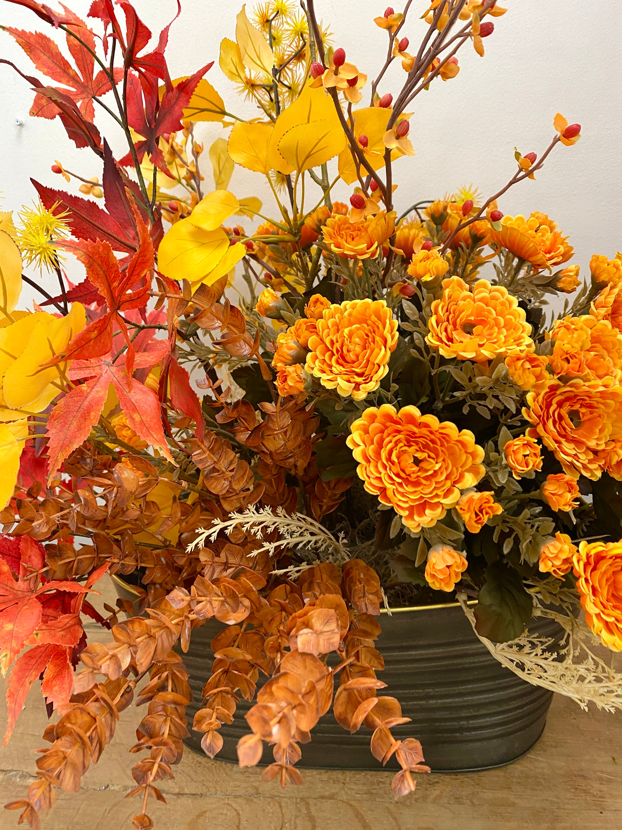 29" Warm Fall Day Porch Pot