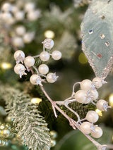 Pearl White Berry Spray