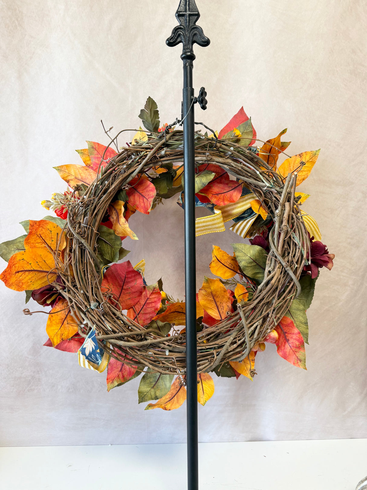 22" Falling Leaves Wreath