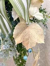 27" Mountain Blue Wreath