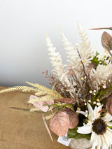 17" Beige and Beautiful Centerpiece