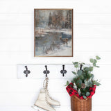 Lakeside Deer Wood Art