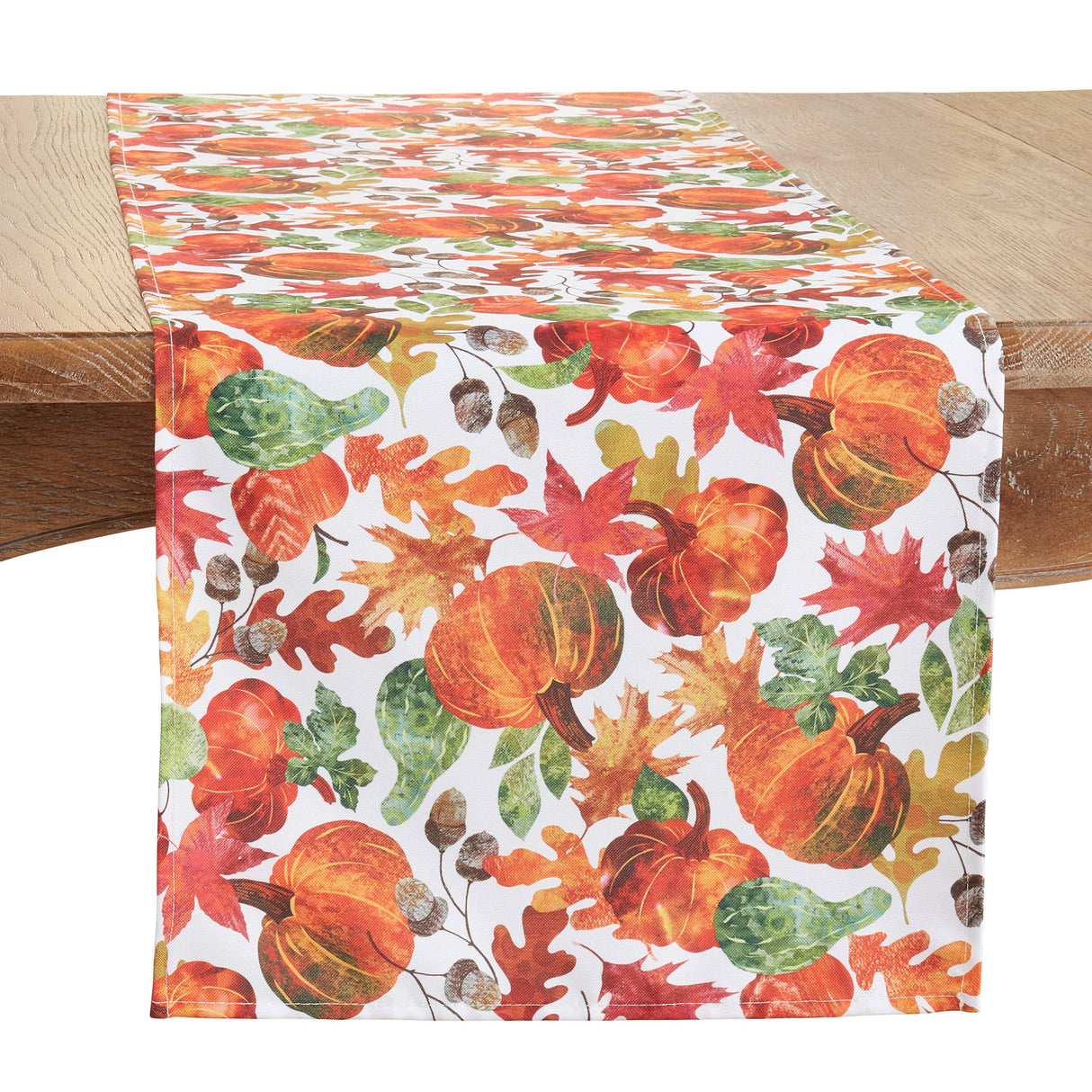 Full Pumpkin Foliage Table Runner