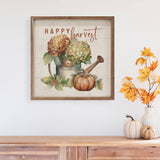 Happy Harvest Watering Can Art