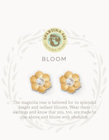 Sea La Vie Bloom Stud Earrings