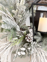 32" Frosty Winters Night Wreath