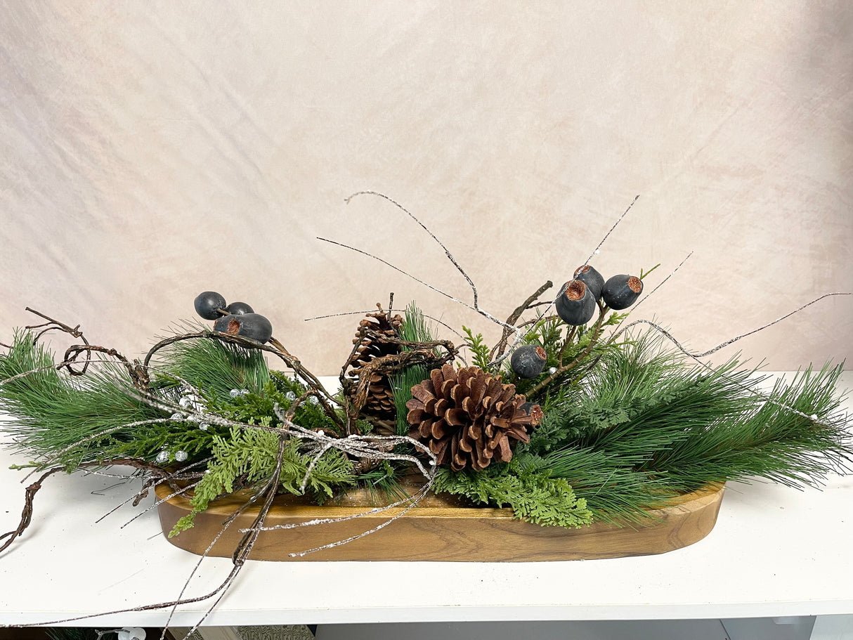 Rustic Winter Tray Swag Kit