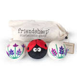 Ladybug & Lavender Eco Wool Dryer Balls