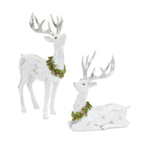 Holiday Holly Deer - 2 Sizes