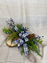 19" Glistening Winter Small Swag