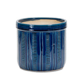 Blue Terra Cotta Planter -3 Sizes