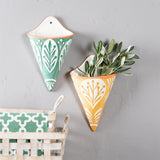 Summer Ceramic Wall Pocket -2 Colors