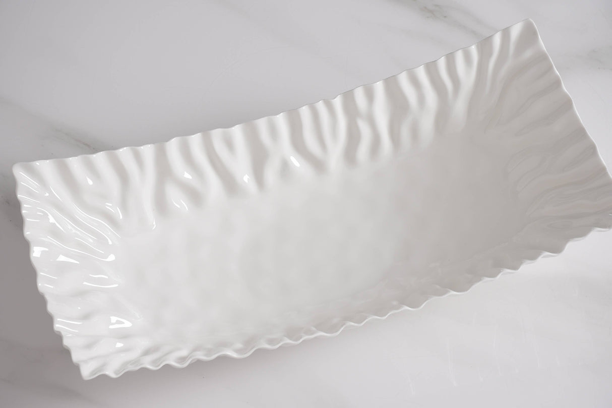 Porcelain Rectangular Centerpiece