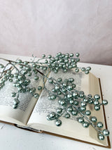 Mint Blue Metallic Berry Spray