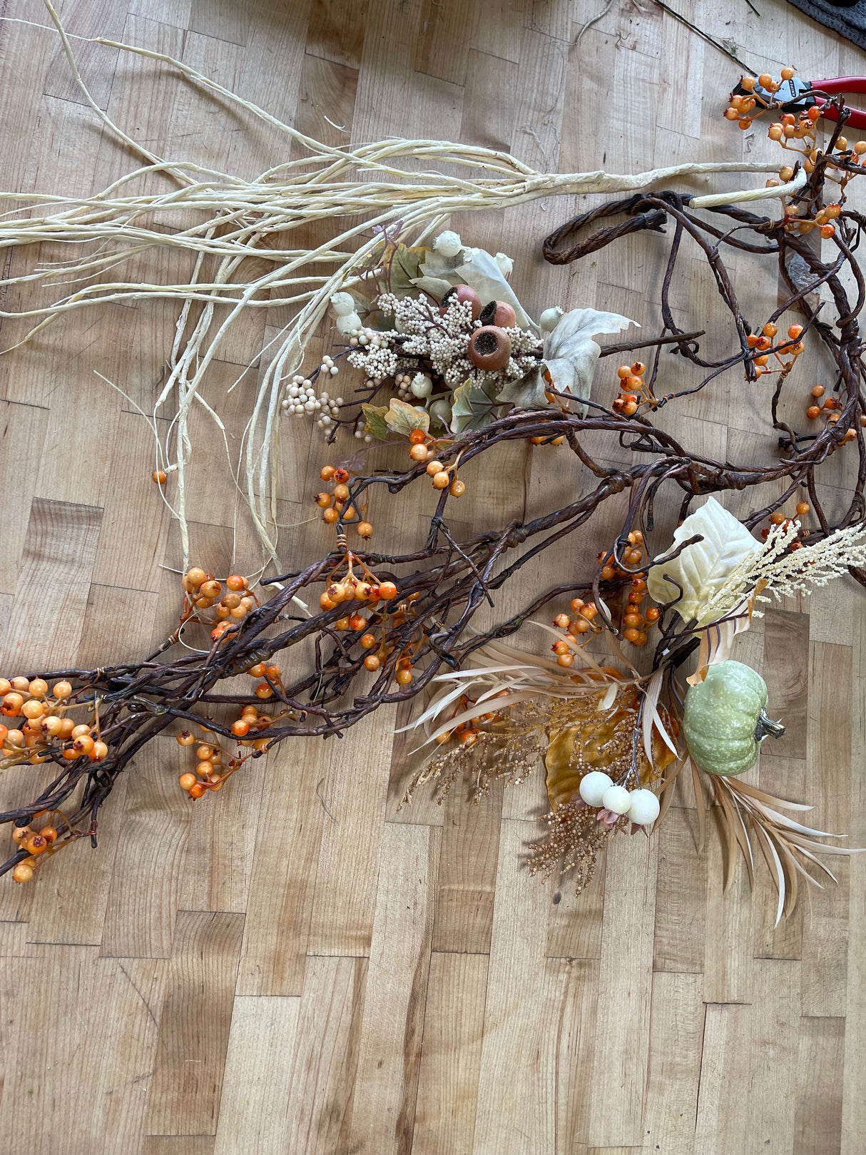 Whimsical Pumpkin Vertical Swag Kit