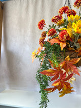 33" Forever Fall Hanging Basket