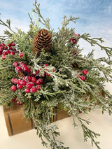 Divinity Berry Cedar Half Sphere