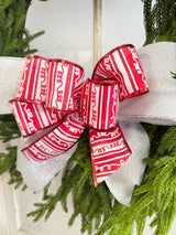 12" Santa's Outdoor Bow