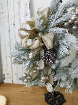 25" Kate's Champagne Wreath