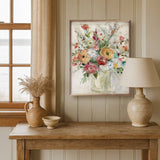 Contemporary Bouquet Wood Art