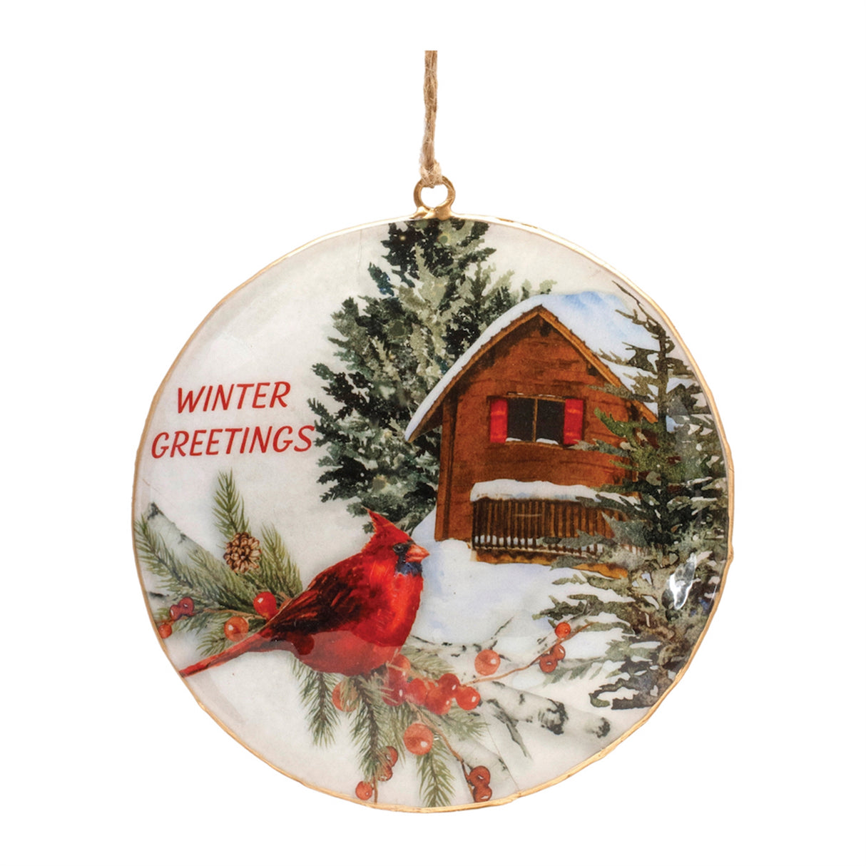 Cardinal Cheer Ornament