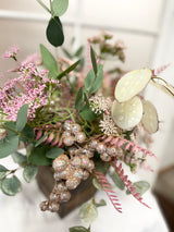 15" Pretty In Pink Centerpiece