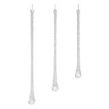 Icy Drop Ornaments Set of 3