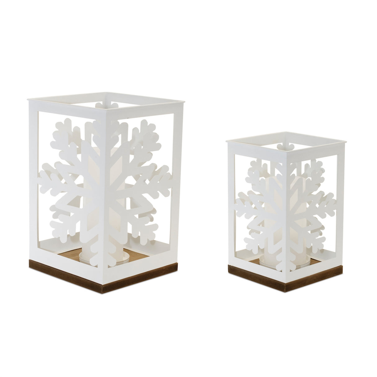 Snowflake Candleholder - 2 Sizes