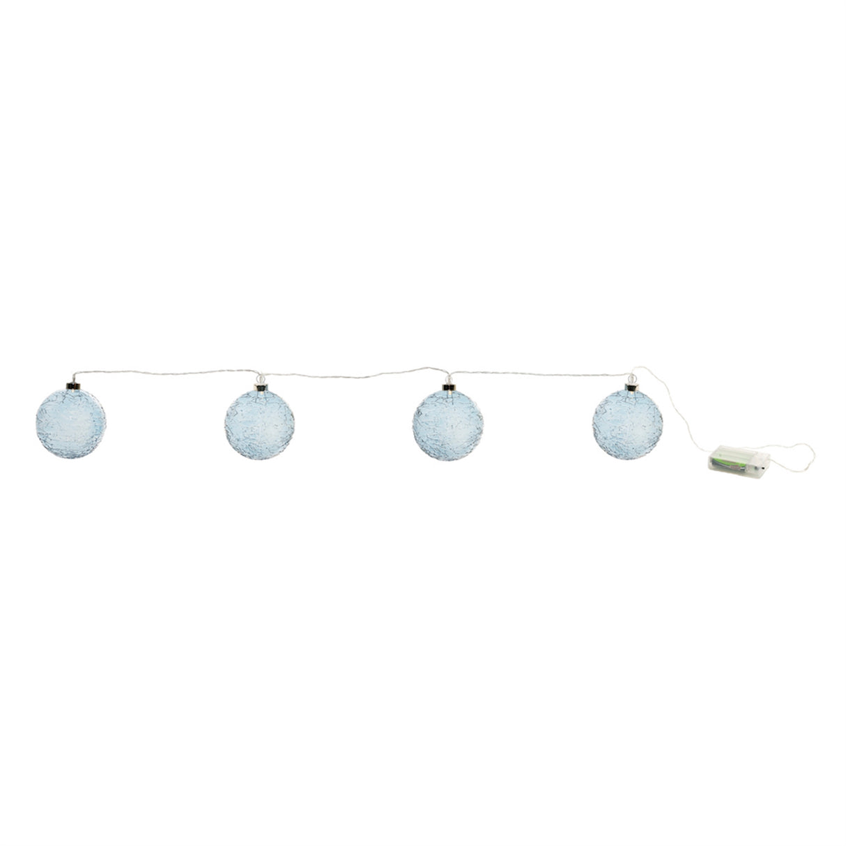 Blue LED Ornament Garland