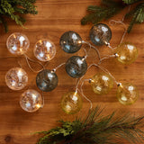 Blue LED Ornament Garland