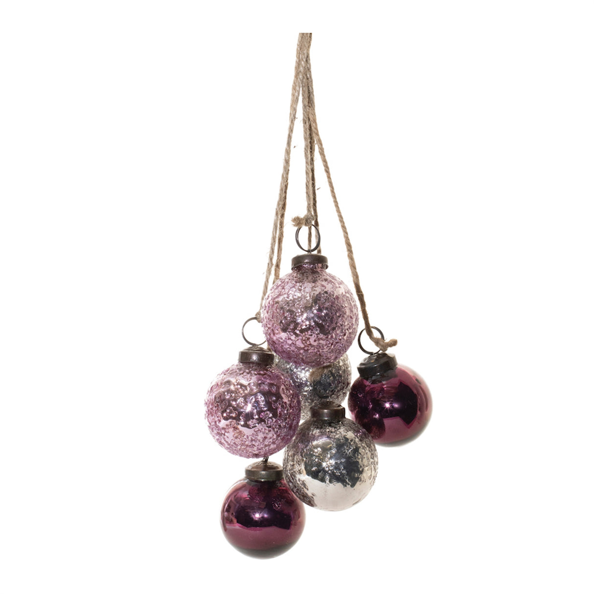 Dancing Plums Drop Ornament Set