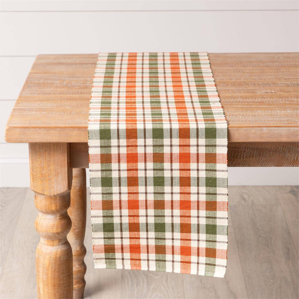 Fall Plaid Party Table Runner
