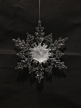 Icy Snowflake Ornament