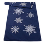 Glistening Snowflake Table Runner