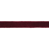 2" Burgundy Raw Edge Velvet Ribbon Bolt