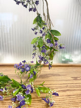 65" Purple Wild Fairy Blossom Garland
