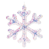 Glacial Blue LED Snowflake