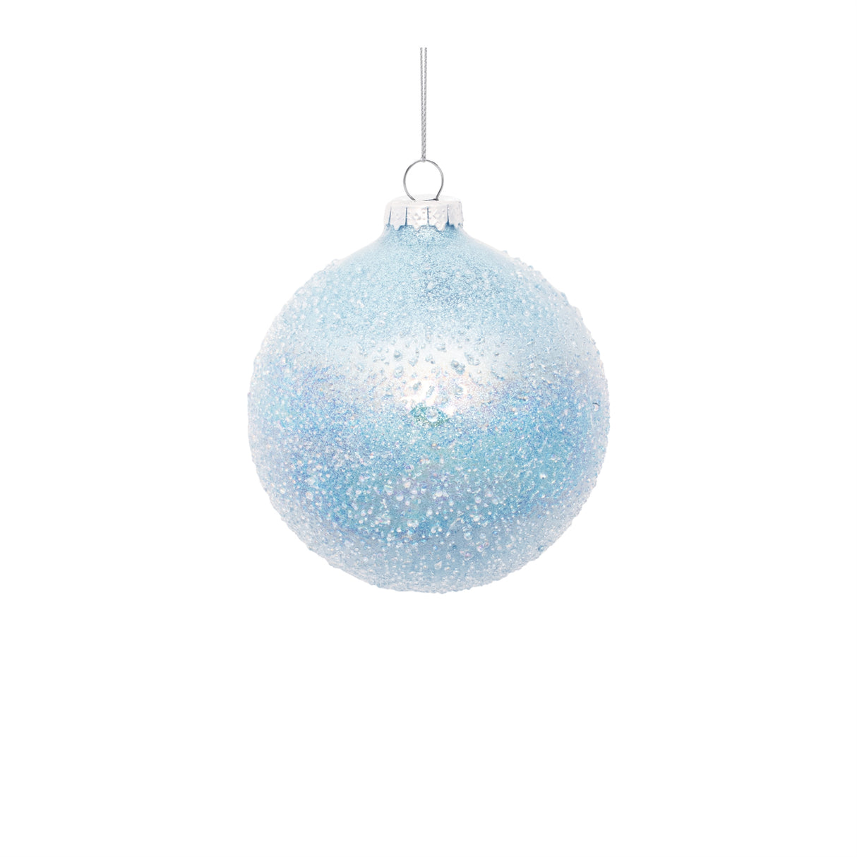 Shimmering Glass Ornaments -2 Styles