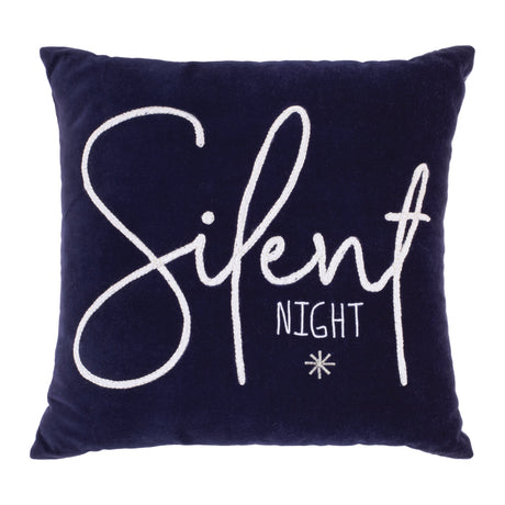 Silent Night Pillow