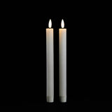 Fia Cream Taper LED Candle Set