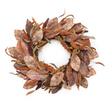 24" Foggy Mixed Fall Wreath