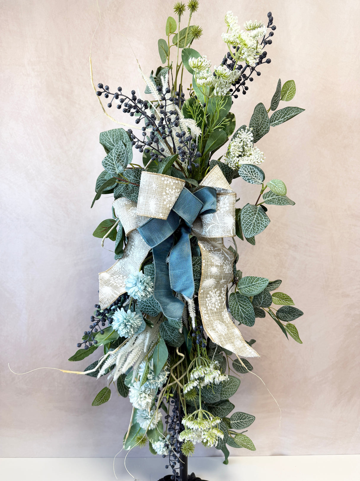 33" Garden In Bloom Swag