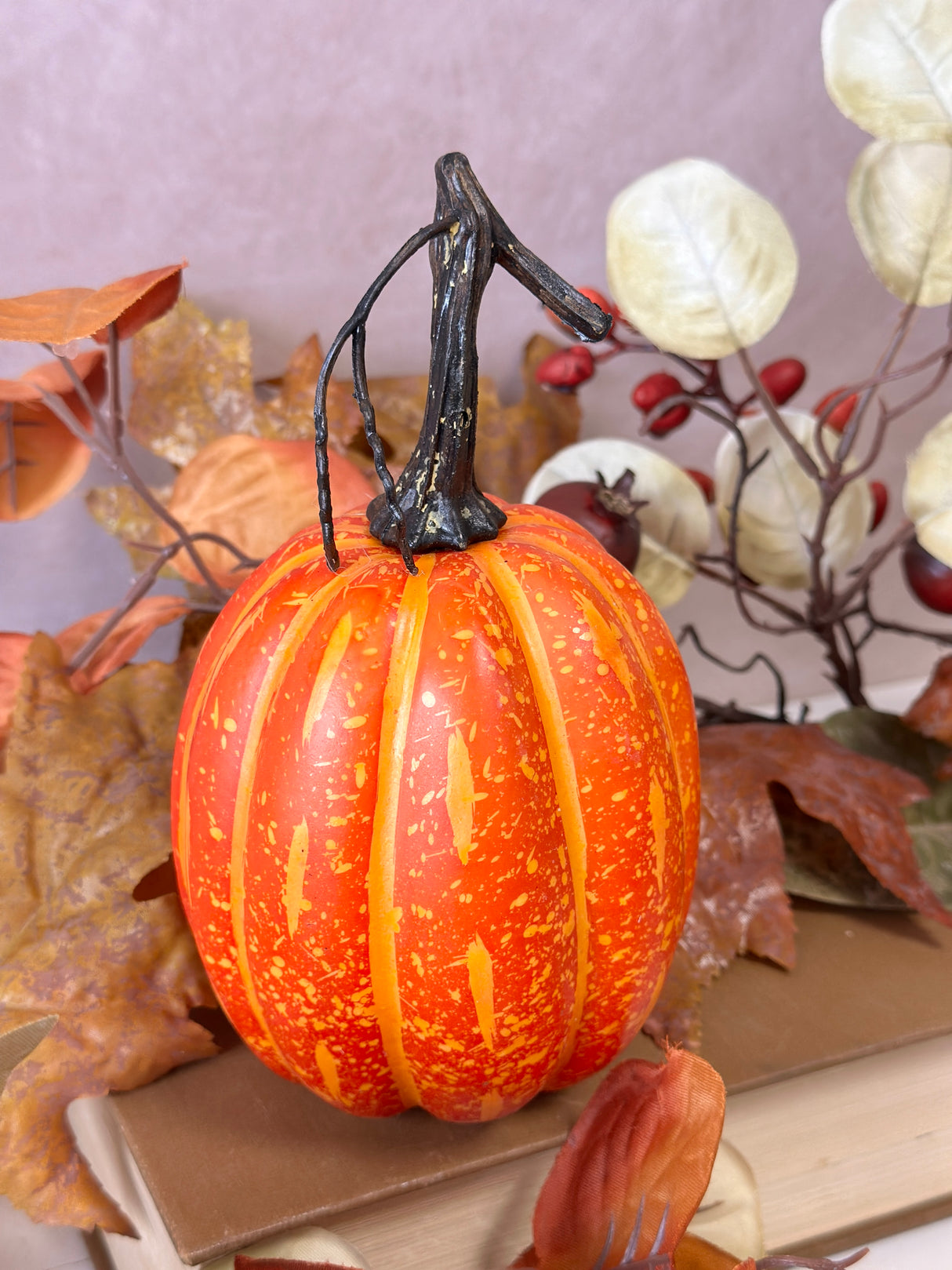 7" Autumn Vibes Pumpkin