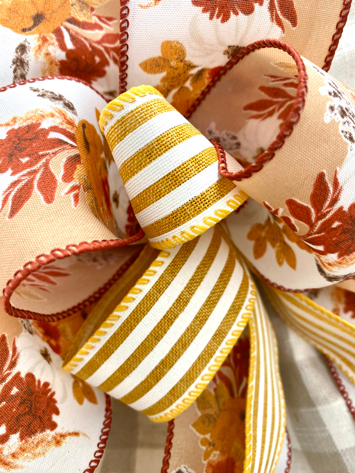 Big and Beautiful Fall Bow