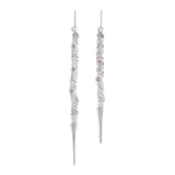 Groovy Icicle Opal Ornament Set of 2