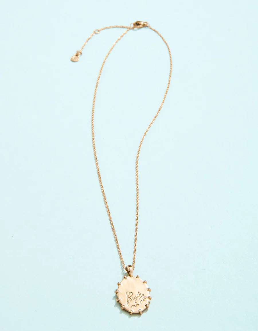 Splash Forget Me Not Necklace